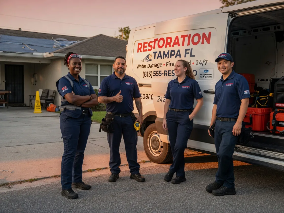 Water Damage Restoration company in Lefor, ND